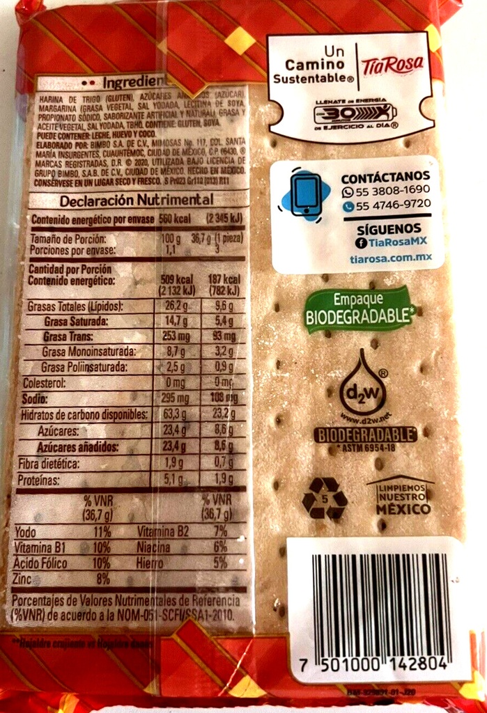 Doraditas de 110 gramos, tia rosa, pieza