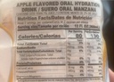 suero sabor manzana 625, electrolit,pz