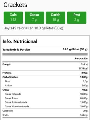 Galleta crackets 139gr, pieza