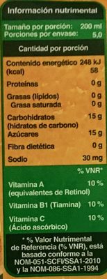 Jugo de naranja, boing, 1 litro, pieza