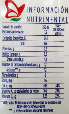 leche de vaca galon 1,8 lt, lala,pz 