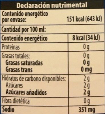 Bebida de tomate de 1.89 litros 8 pack, Clamato, caja