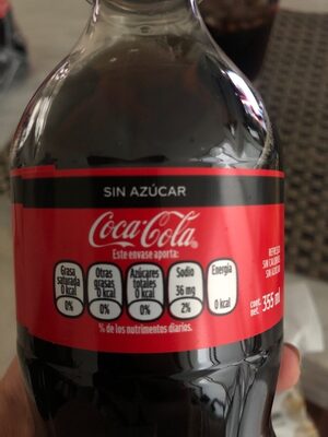 Chuby sin azucar de 355 ml, Cocacola, pieza