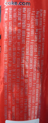 Cocacola sin azúcar 355 mililitros, pieza