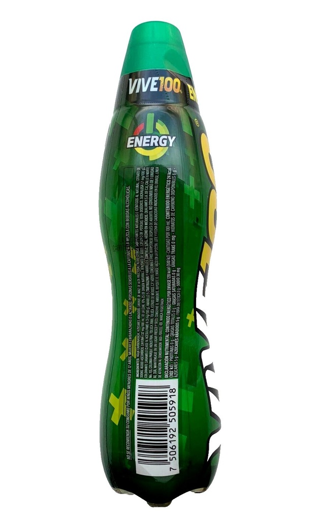 Vive 100 Verde, 500 mililitros, pieza