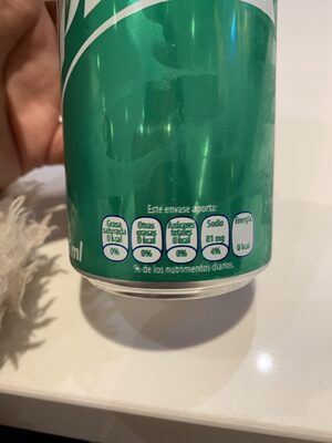 Refresco zero 355ml, sprite, 12 pz, paquete