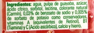 jugo guayaba, Boing 125ml