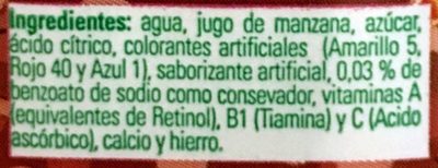 Jugo manzana, Boing, 125ml