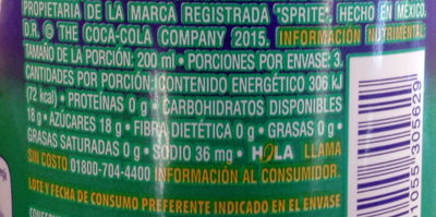 sprite 600 ml