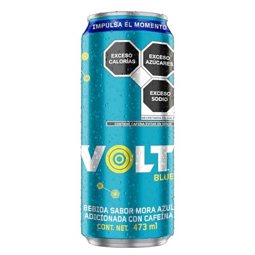 Bebida energetica de 470 ml, volt, pieza