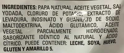 papas con sal de 170 gramos, Chips, pieza