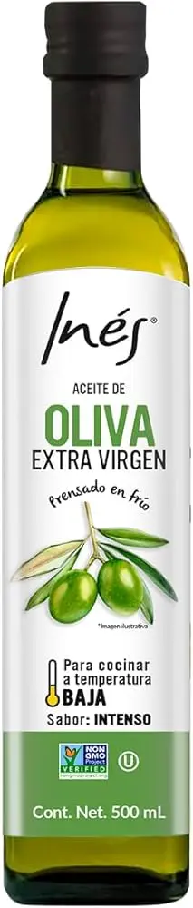 Aceite de oliva extra virgen 500ml, inés, pieza