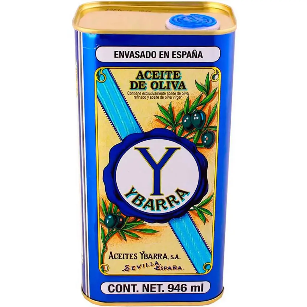 Aceite de oliva 940ml, Ybarra, lata