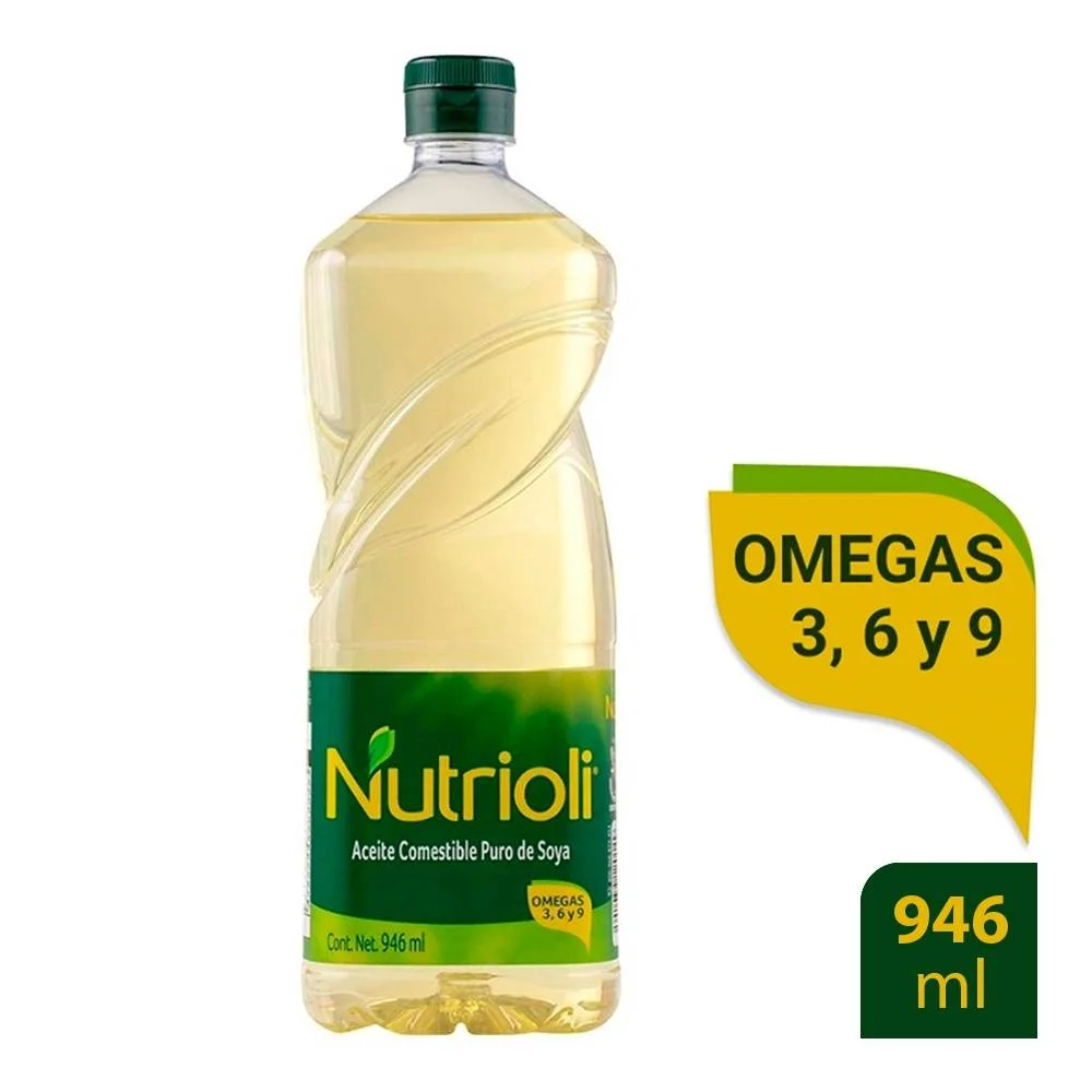 Aceite vegetal 949ml, nutrioli, pieza