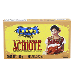 achiote La Anita, tabla chica 110gr, pieza