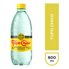 Agua mineral topo chico, pet 600ml, pieza