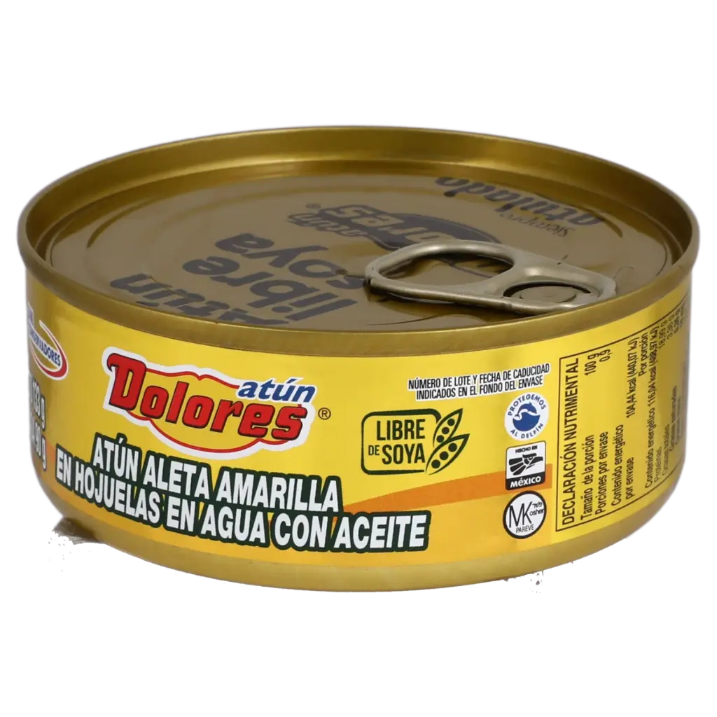 Atún en aceite 133gr, dolores, lata