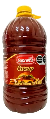 Salsa mega 4.5kg, Catsup suprema, pieza