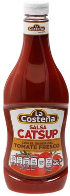 Catsup de 320 gramos, la costeña, pieza