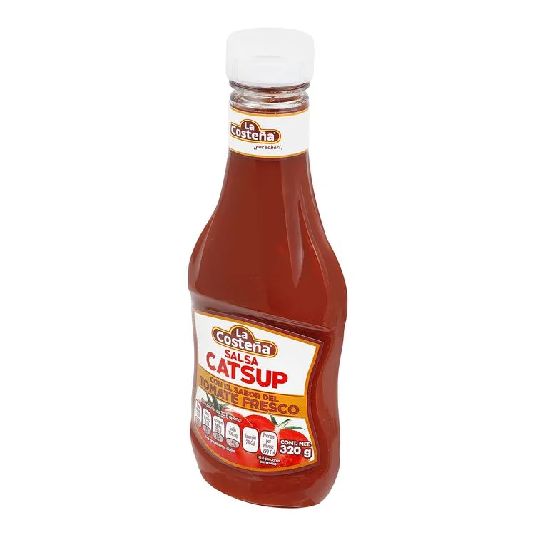 Catsup de 320 grs, la costeña, pieza