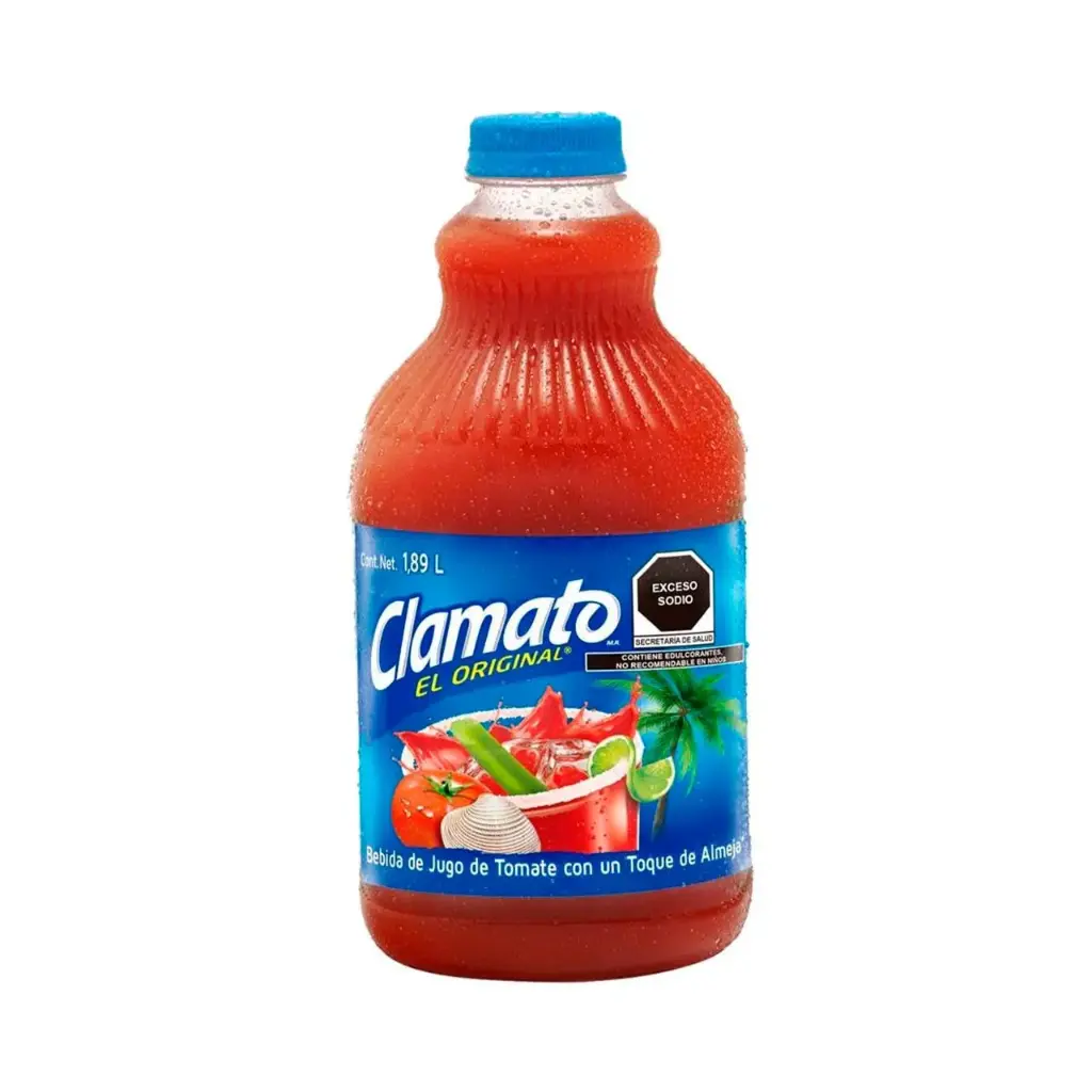 Bebida de tomate de 1.89 lts, Clamato, pieza