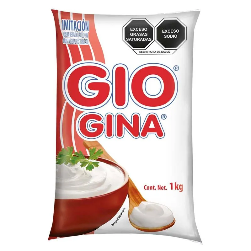 Crema vegetal gina, litro