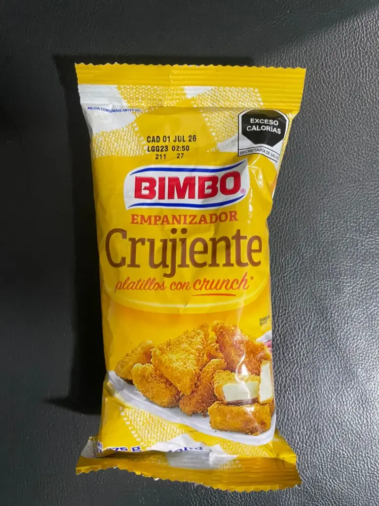 Empanizador crujiente 175 grs, bimbo, pieza
