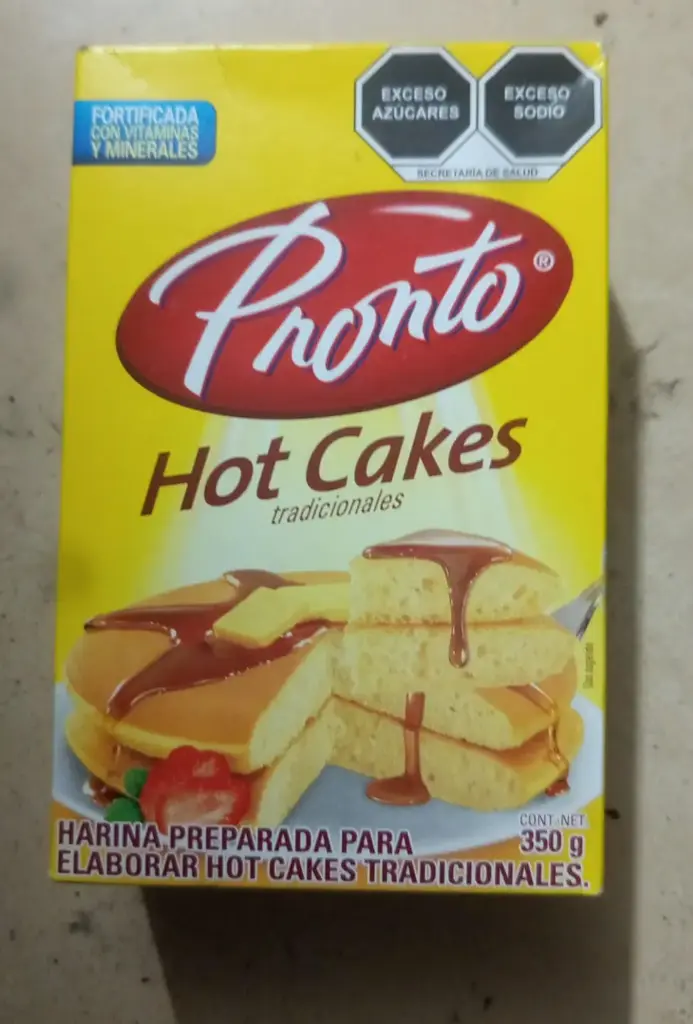 Harina hot cakes 350g, pronto, pieza