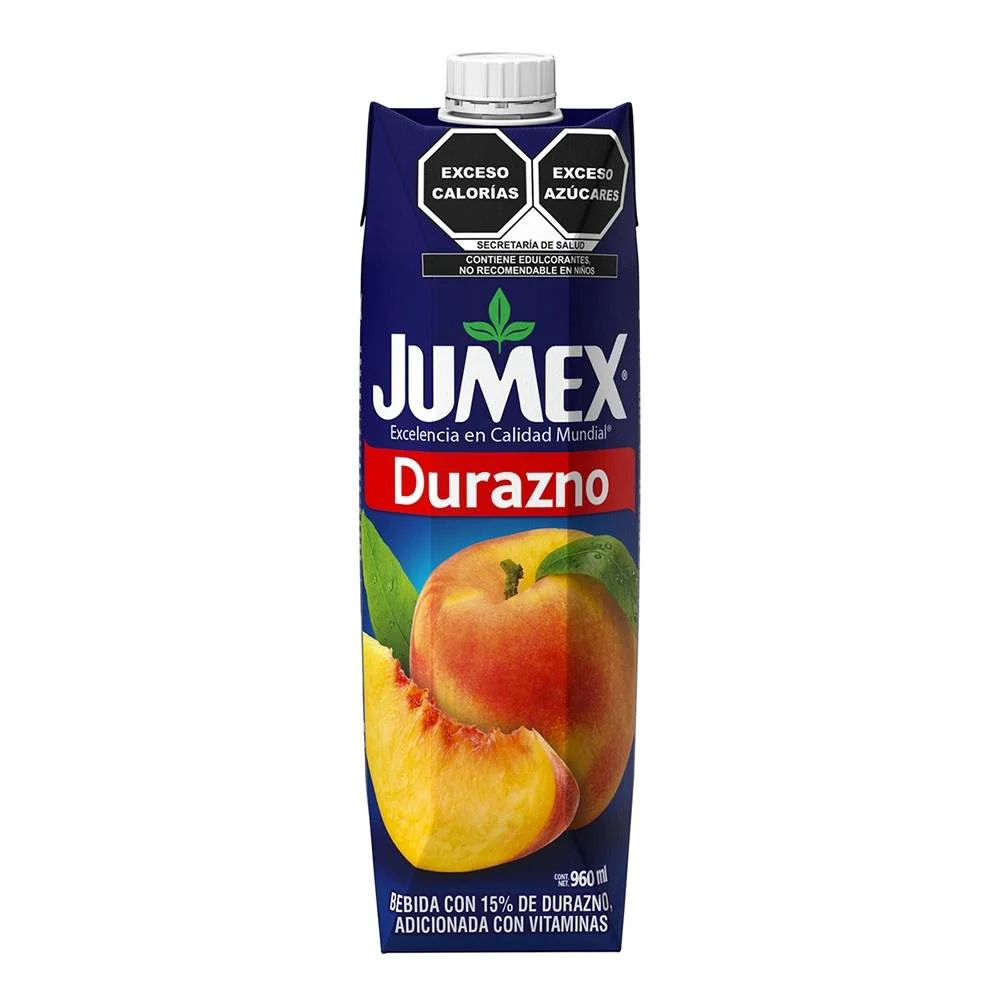 Jugo de durazno 960ml, jumex, litro