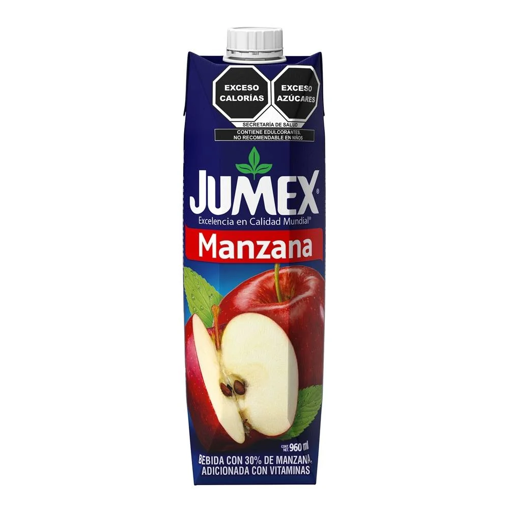 Jugo de manzana jumex, 960ml, pieza