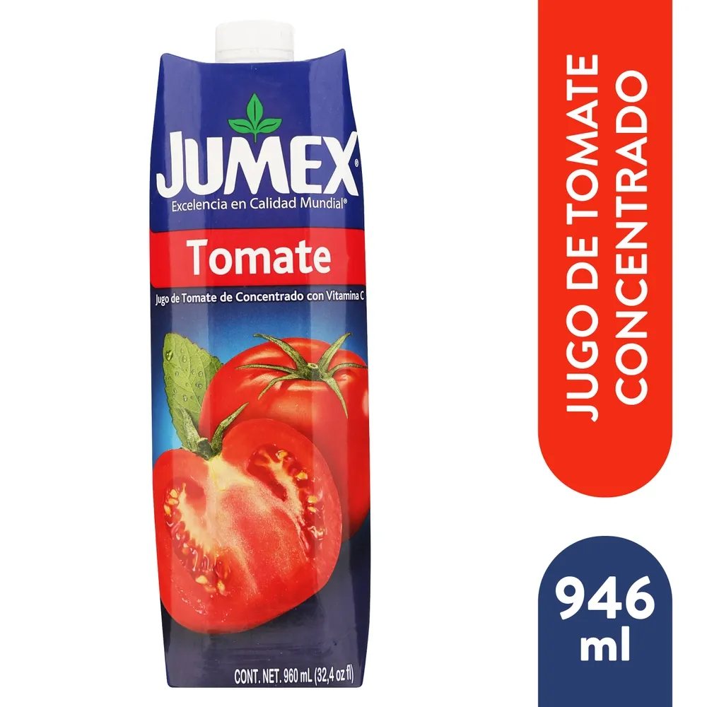 [622] Jumex  jugo de tomate 960ml,12 piezas, caja