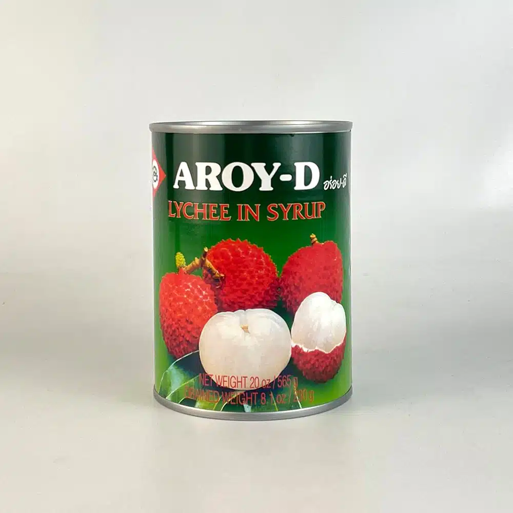 Lychees en lata, 567 gramos, lata