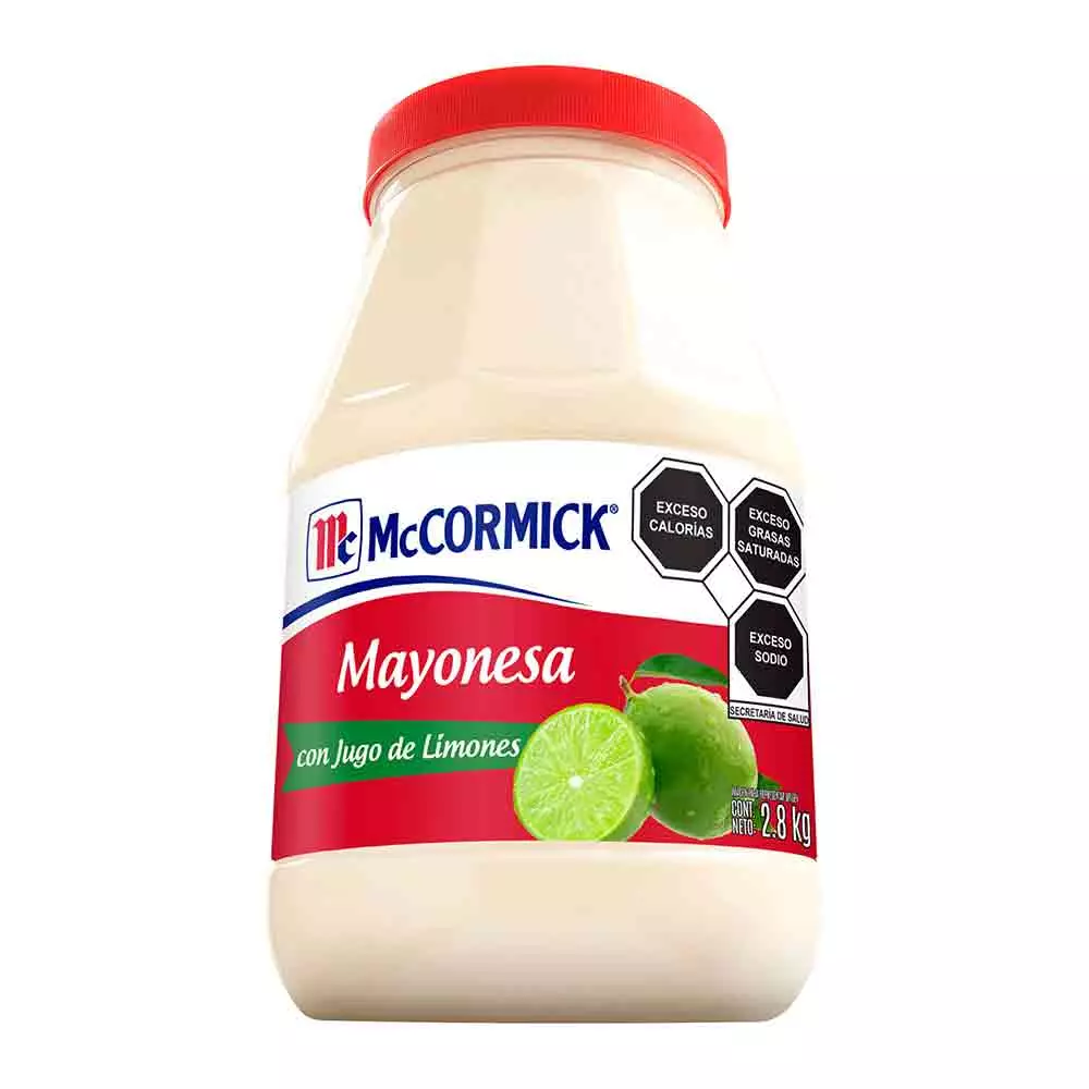[716] Mayonesa con limón de 2.8kg, Mccormick, pieza