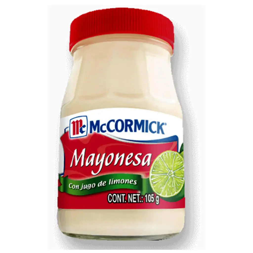 Mayonesa con limon 105 gr, Mccormick, pieza