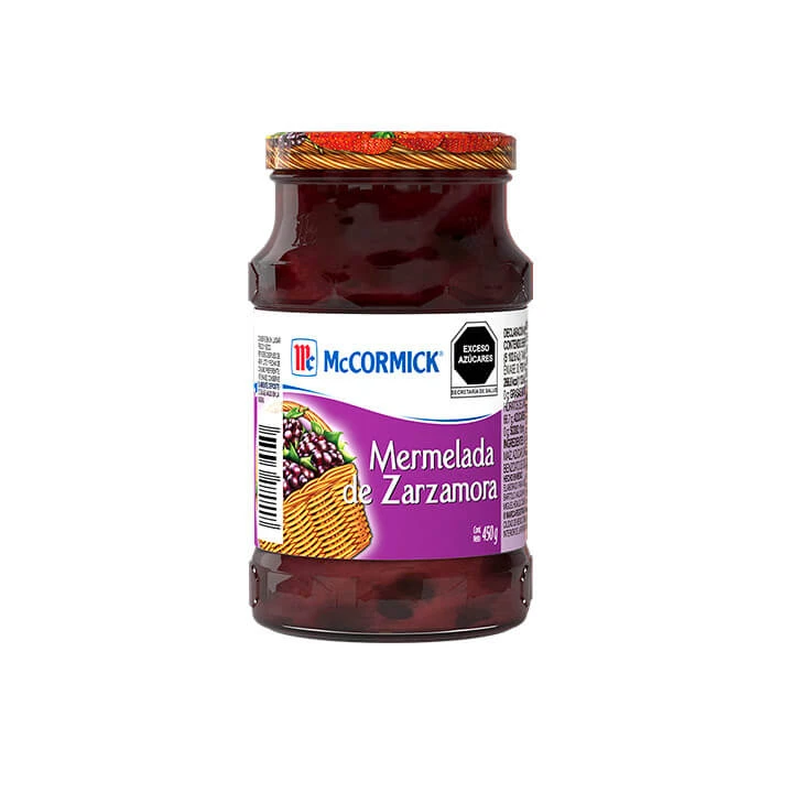 Mermelada de zarzamora de 450 grs, Mccormick, pieza