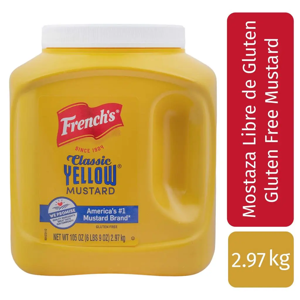 Mostaza 2.8 k, french`s, pieza