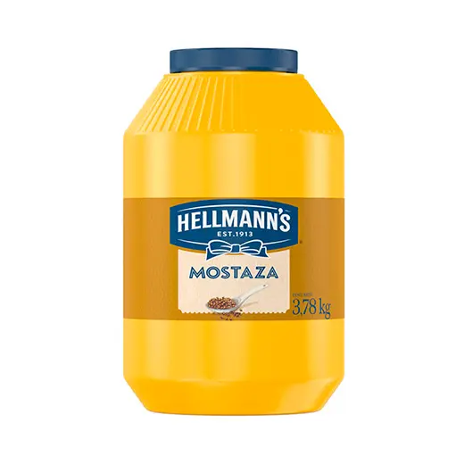 [763] Mostaza 3.97 kg, hellman's, pieza