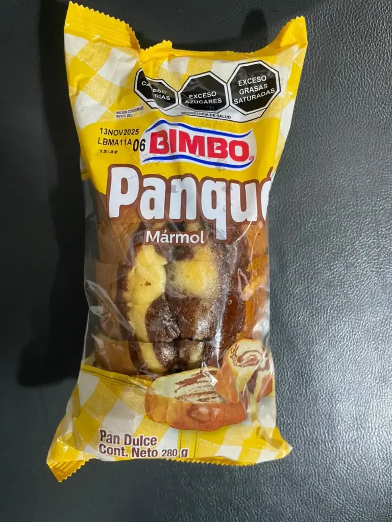 Panque marmol 280 grs, bimbo, pieza