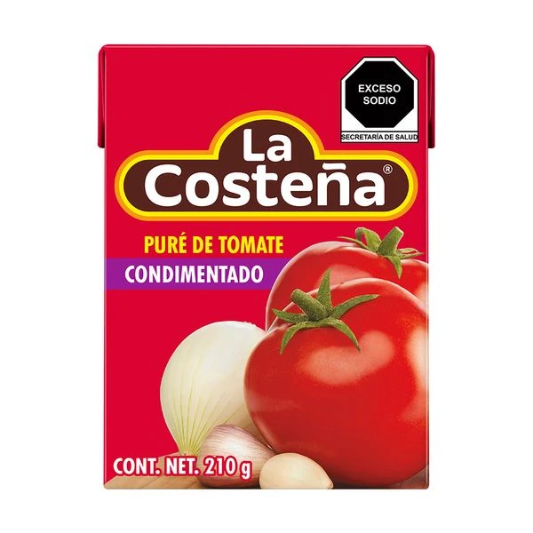 Puré de tomate 210g, la costeña, pieza