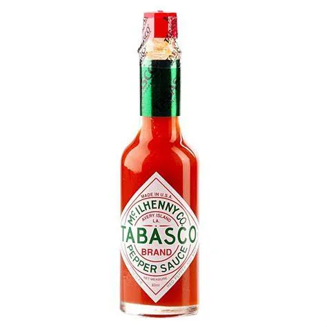 Salsa tabasco, 60 mililitros, pieza