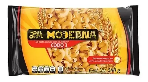 [1014] Sopa de codo moderna #3 de 200g, pieza