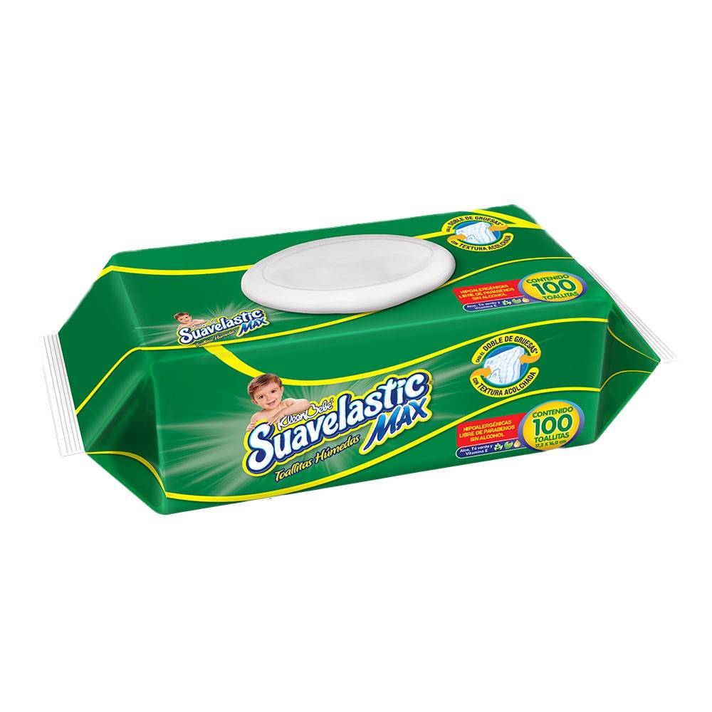 Toallitas humedas kleenbebe, 100 piezas, paquete