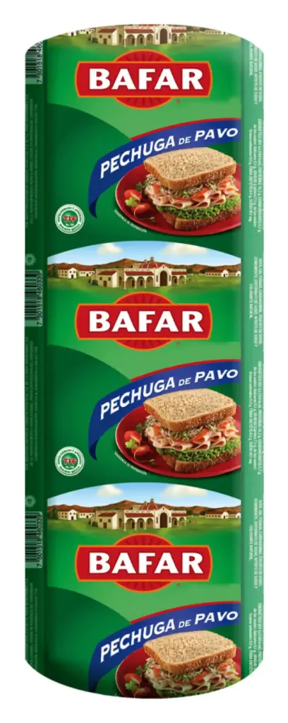 Jamón pechuga de pavo virginia, bafar, kilo
