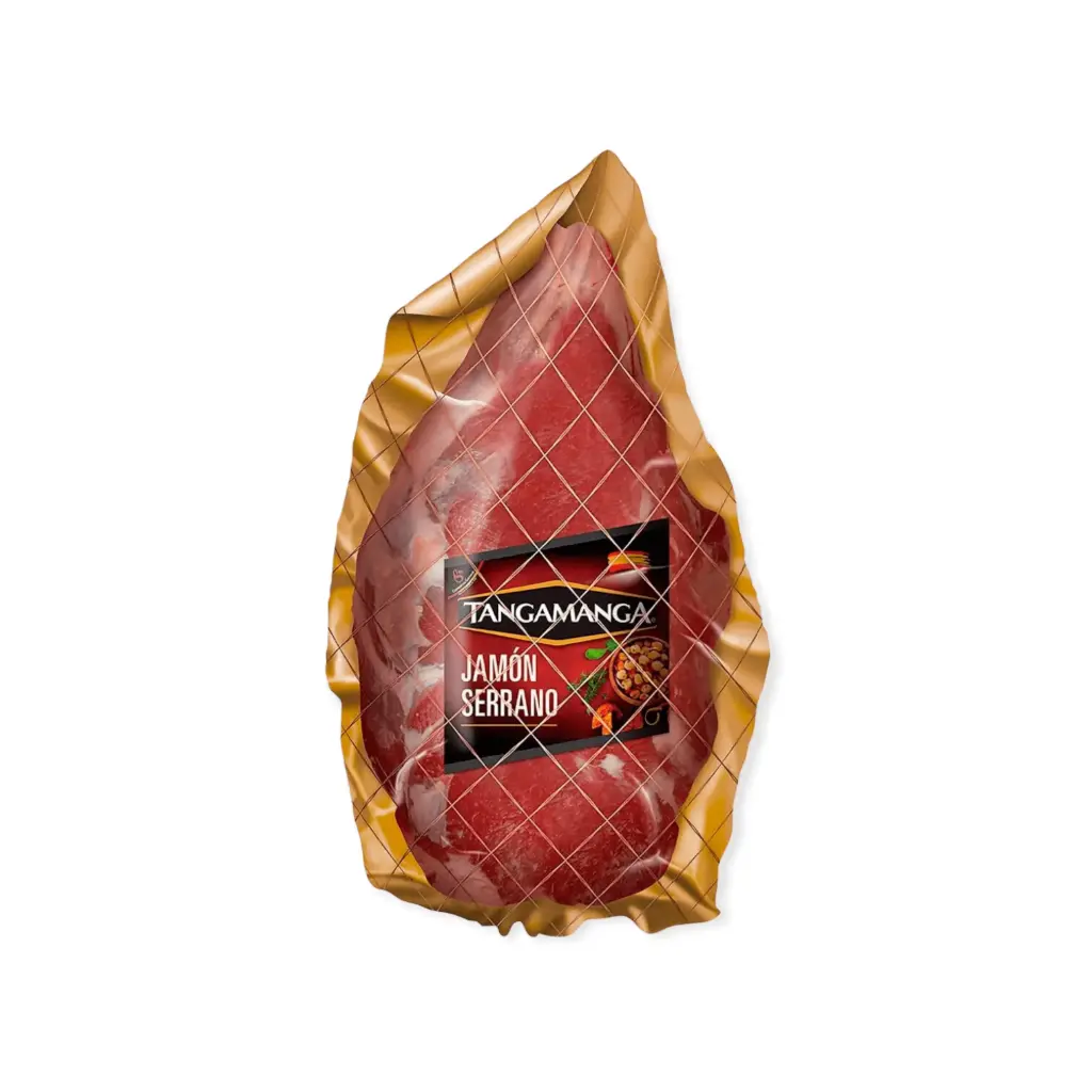 Jamón serrano español tangamanga, kilo