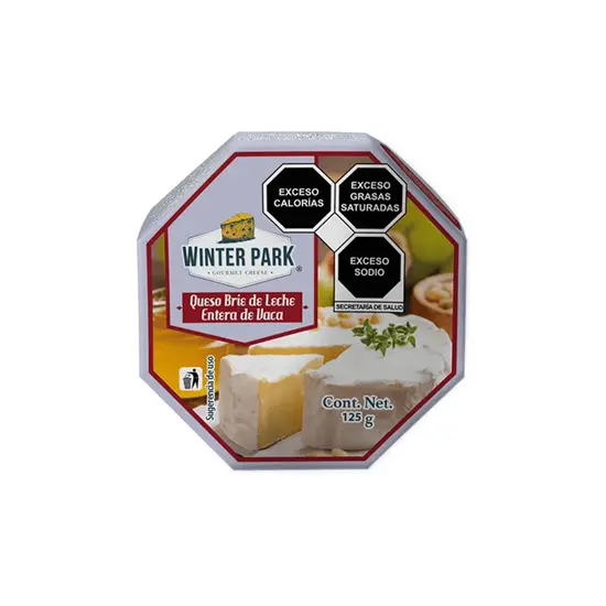 Queso brie 125 gramos, pieza
