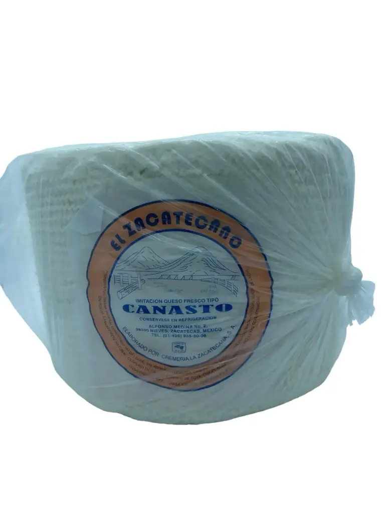 Queso canasto, zacatecano, kilo