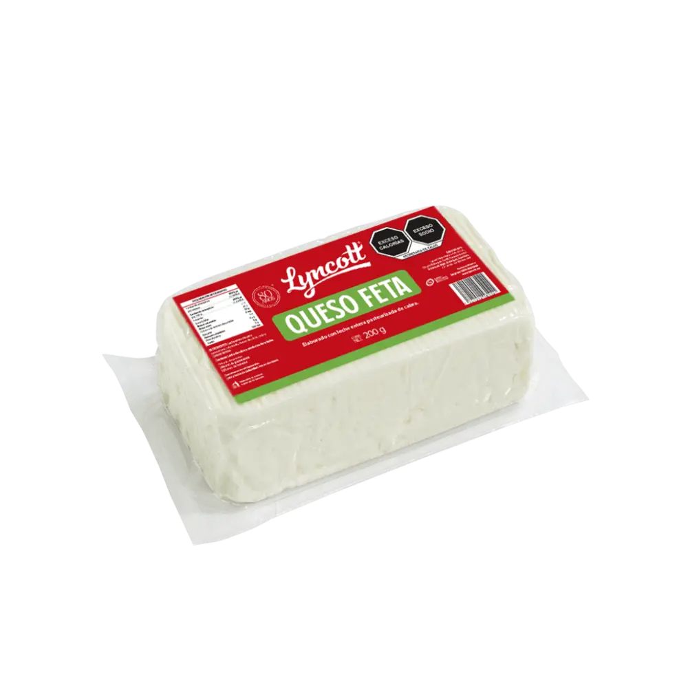 Queso feta 200gr, lyncott, pieza