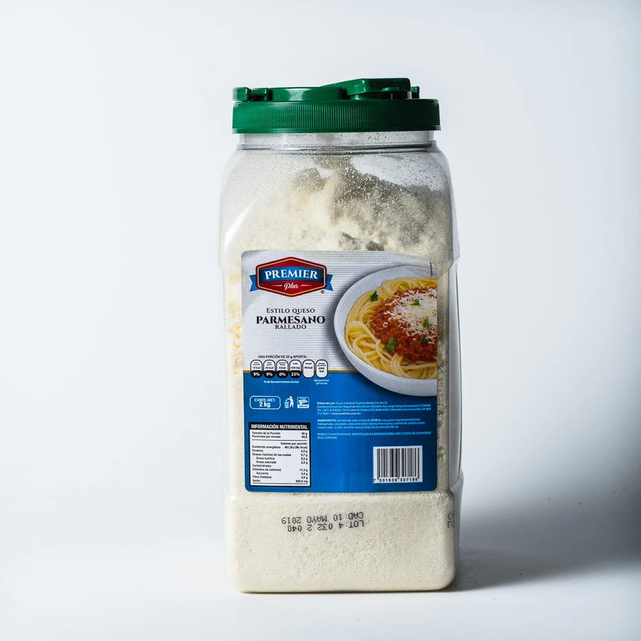 Queso parmesano 2 kg, premier, pieza