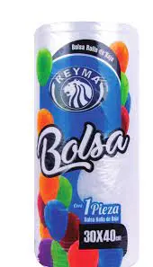 Bolsa natural de 3 k bobina, reyma, 30x40, kilo