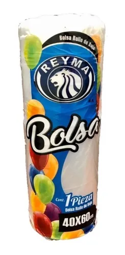 Bolsa natural de 10 k, reyma, 40x60, bobina